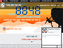 Tablet Screenshot of phongthuytuongminh.com